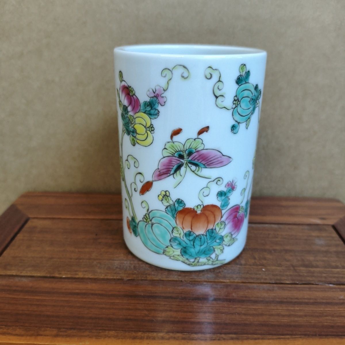 Vintage Collectible Bottles - Vintage Handmade Pastel Decorative Jar Bottle