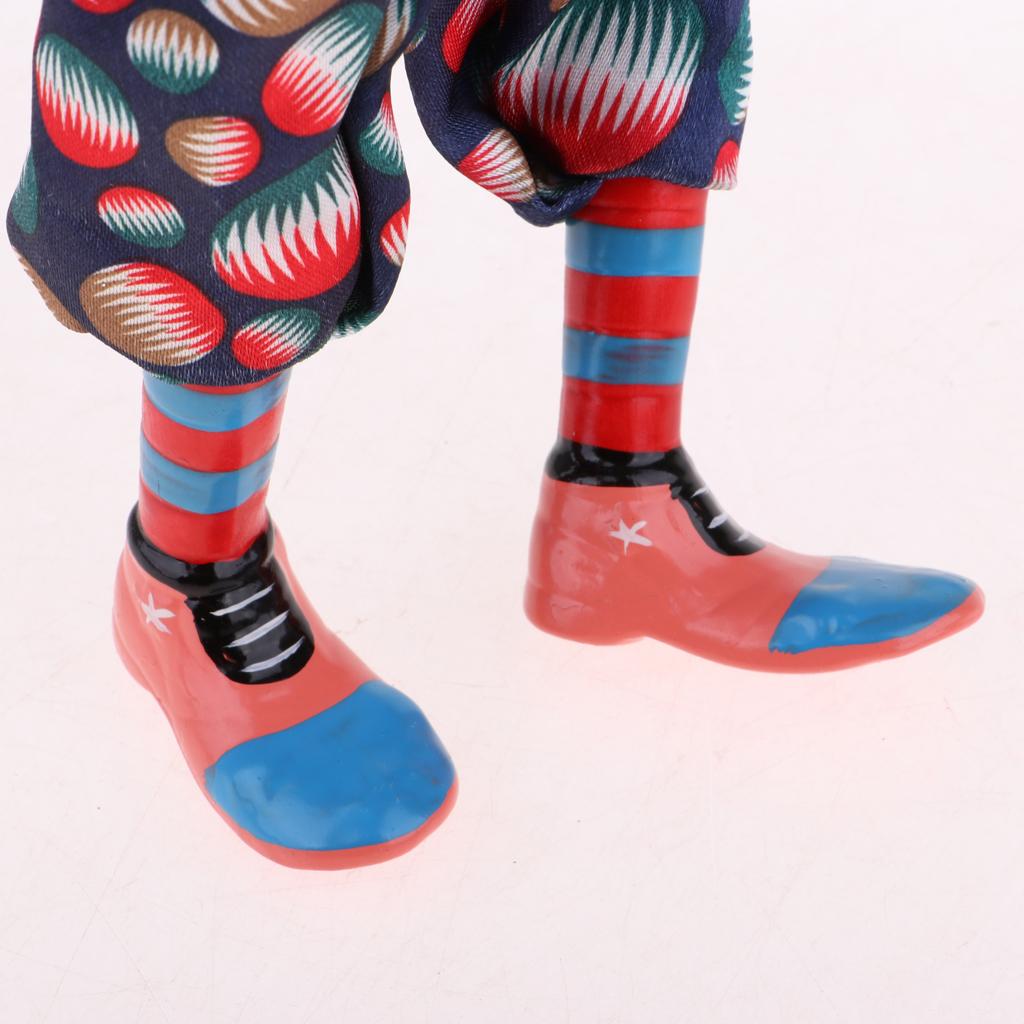 Vintage Collectible Clowns - Porcelain Clown Doll Vintage Collectible Funny