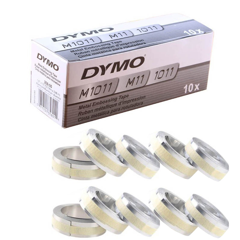 Typewriter Ribbon Roll - 10 Rolls DYMO 32500 35800 31000