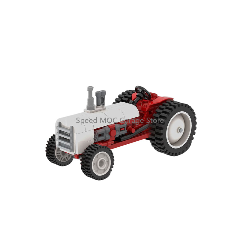 Vintage Toy Collector - Antique Classic Farm Tractor Building Blocks