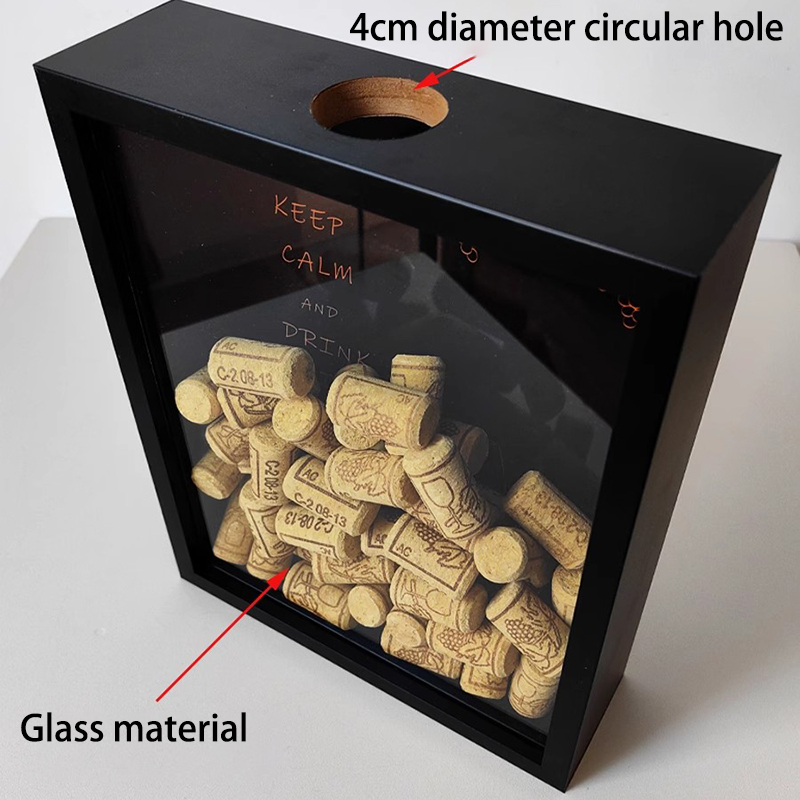 Red Wine Cork Display Frame Wo - Vintage Collectible Bottles 评论和价格