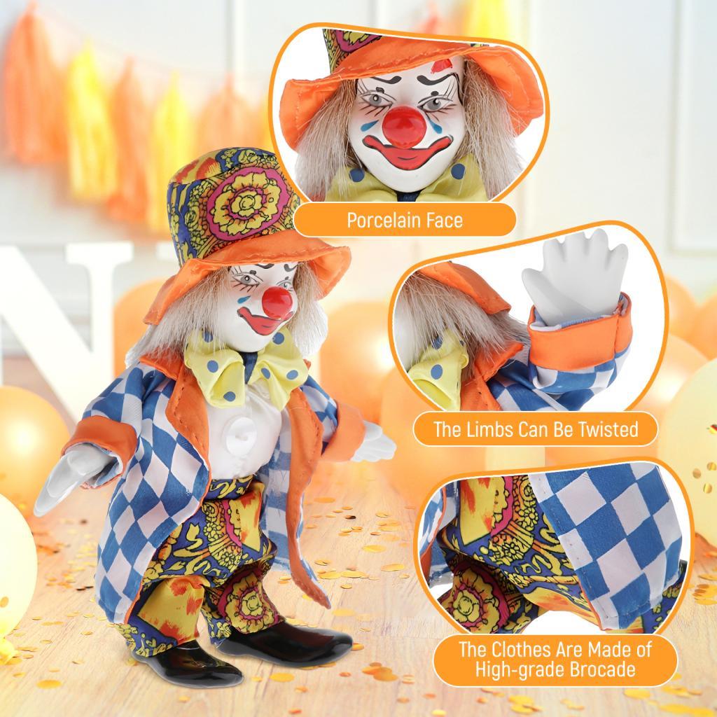 Ceramic Porcelain Jester Clown - Vintage Collectible Clowns 评论和价格