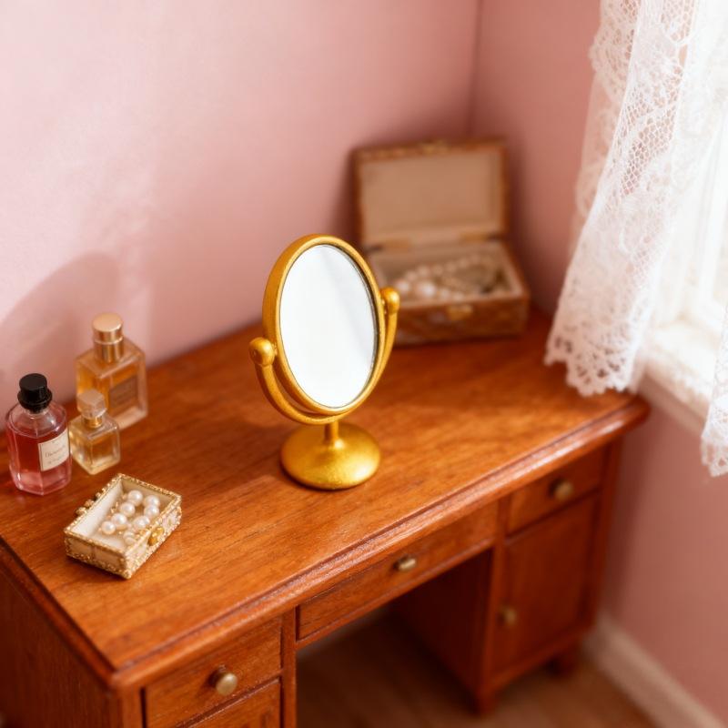 1Pcs Miniature Retro Mirror Dr - Vintage Toy Collector 评论和价格