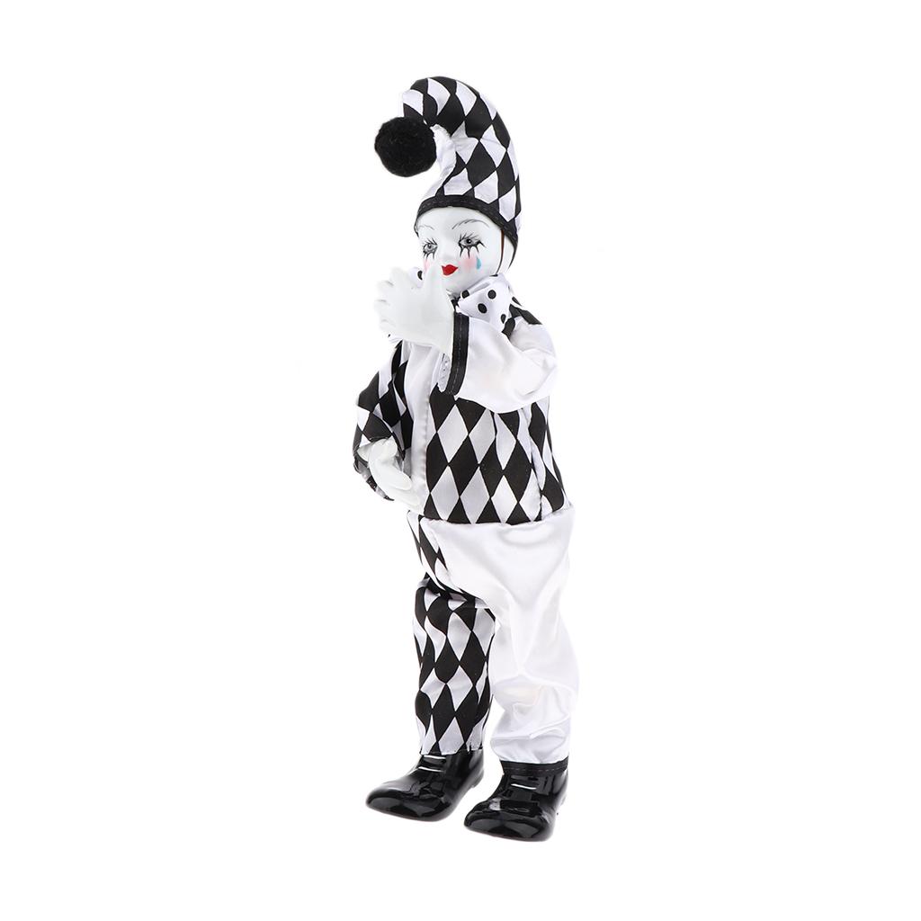 Funny Porcelain Clown Doll Vin - Vintage Collectible Clowns 评论和价格