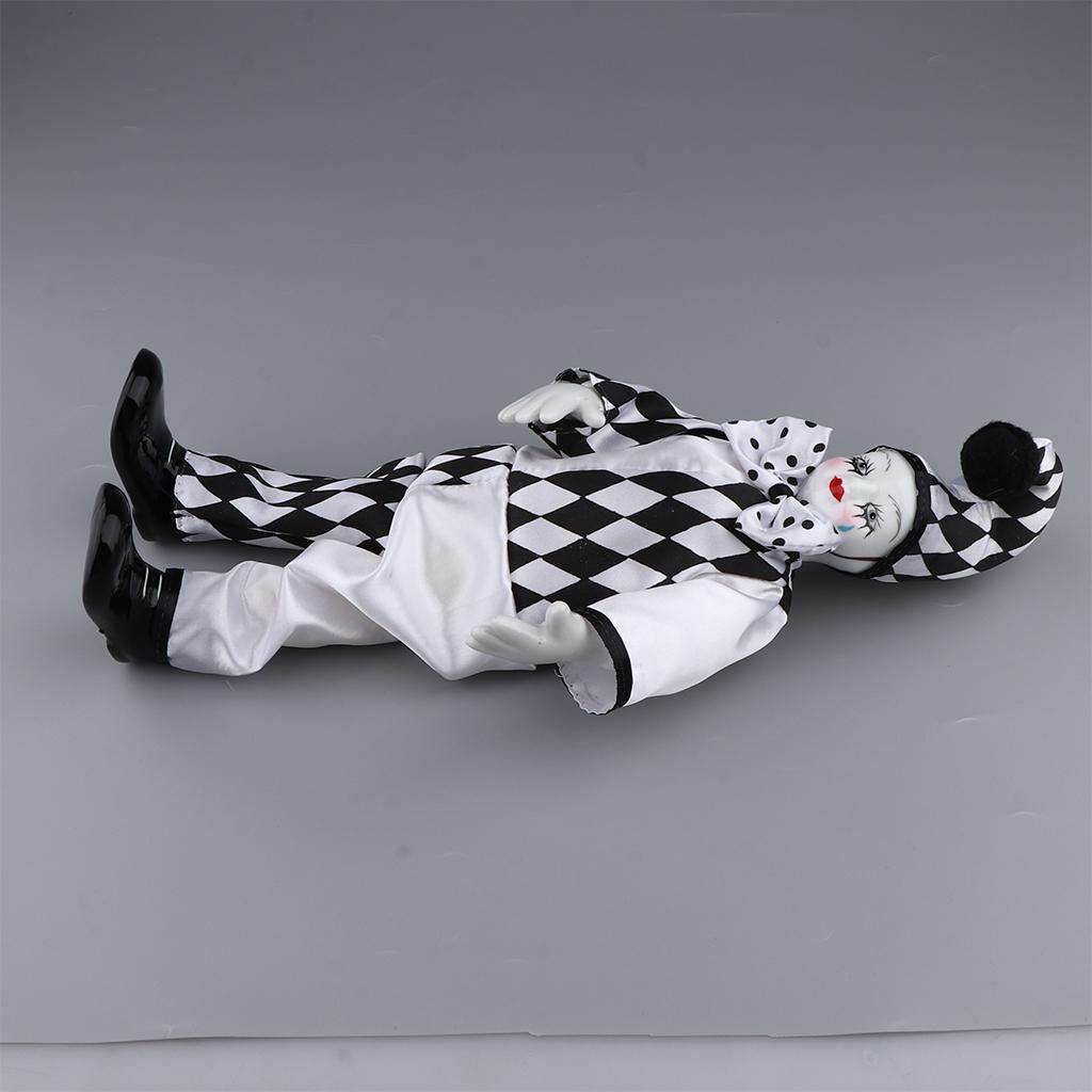 Funny Porcelain Clown Doll Vin - Vintage Collectible Clowns 评论和价格