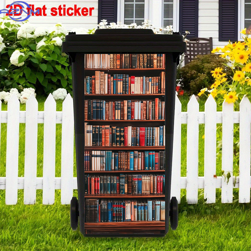 Vintage Books Trash Can Sticke - Vintage And Collectible Books 评论和价格