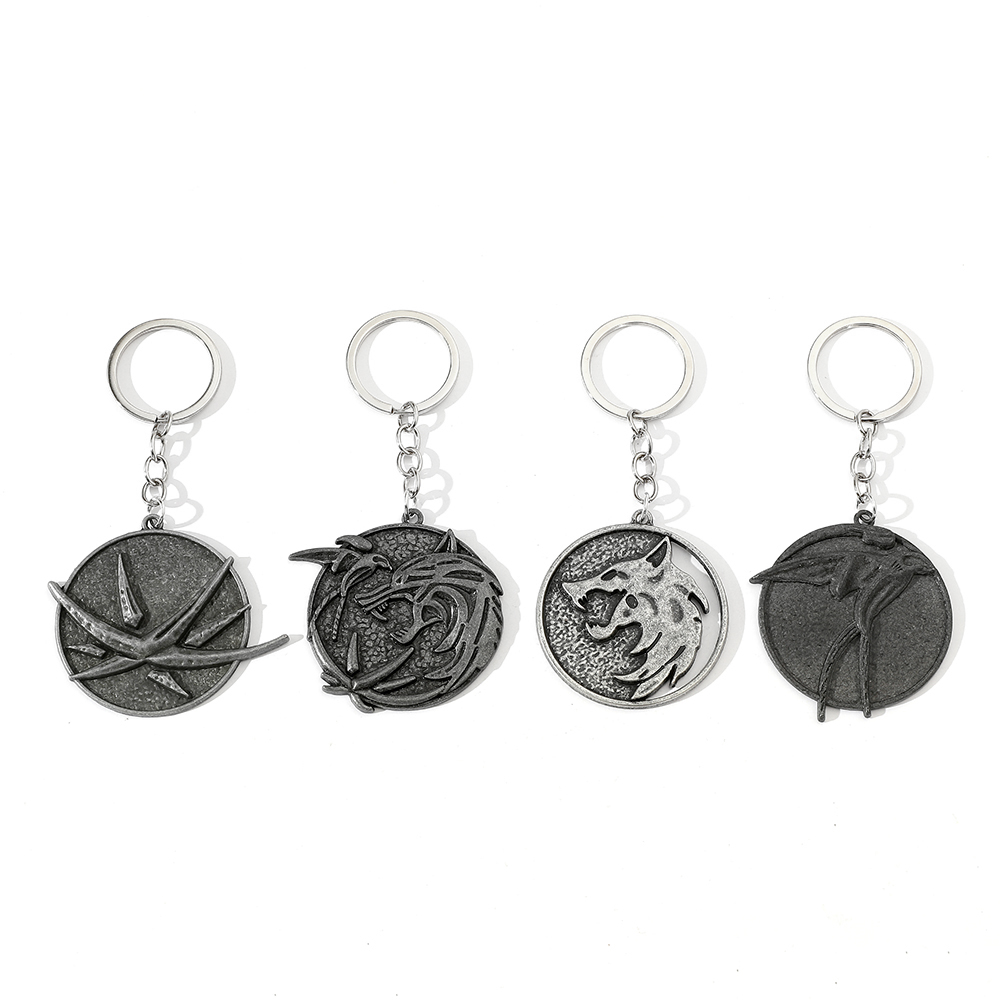 Vintage Wolf Head Keychain Gam - Vintage Items 评论和价格