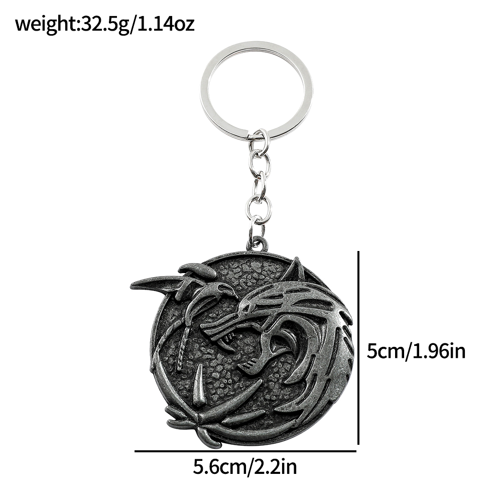 Vintage Wolf Head Keychain Gam - Vintage Items 评论和价格