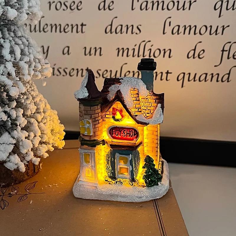 Christmas Village Houses Vinta - Collectible Vintage Lamps 评论和价格