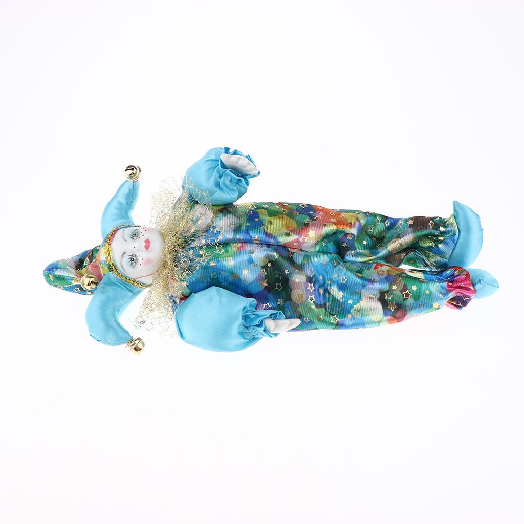 Vintage Cloth Clown Doll Porce - Vintage Collectible Clowns 评论和价格
