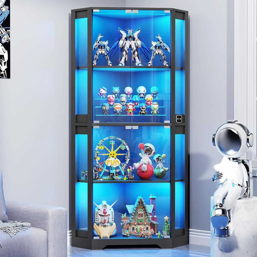 65 Illuminated Glass Display C - Collectible & Vintage Dolls For Wedding 评论和价格