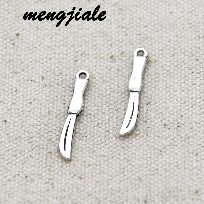 30pcs Antique Silver Cutlery C - Vintage Collectible Knives 评论和价格