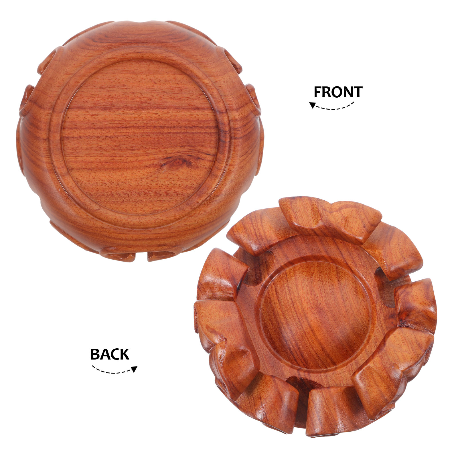Vintage Carved Wooden Round Di - Collectible Vintage Lamps 评论和价格