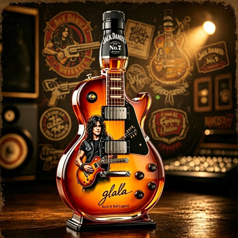 Vintage Guitar‑Shaped Whiskey  - Vintage Collectible Bottles 评论和价格