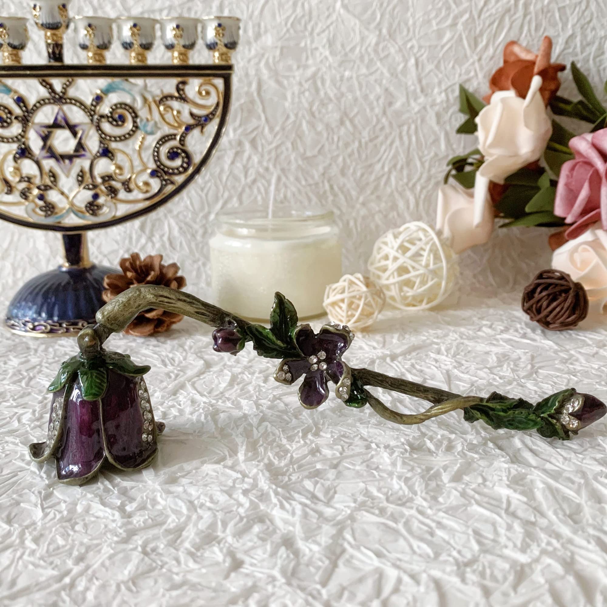 Luxury Menorah Candle Snuffer  - Collectible & Vintage Dolls For Wedding 评论和价格