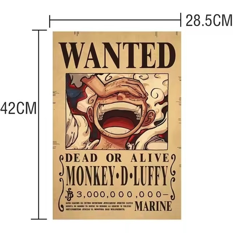 Anime One Piece Bounty Wanted  - Vintage Toy Collector 评论和价格