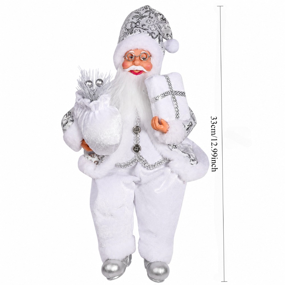 1pc White Santa Claus Decorati - Vintage Collectible Santa 评论和价格