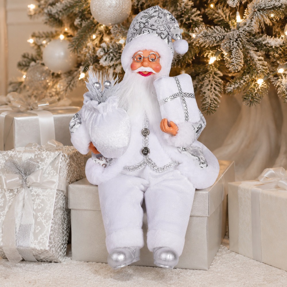 1pc White Santa Claus Decorati - Vintage Collectible Santa 评论和价格