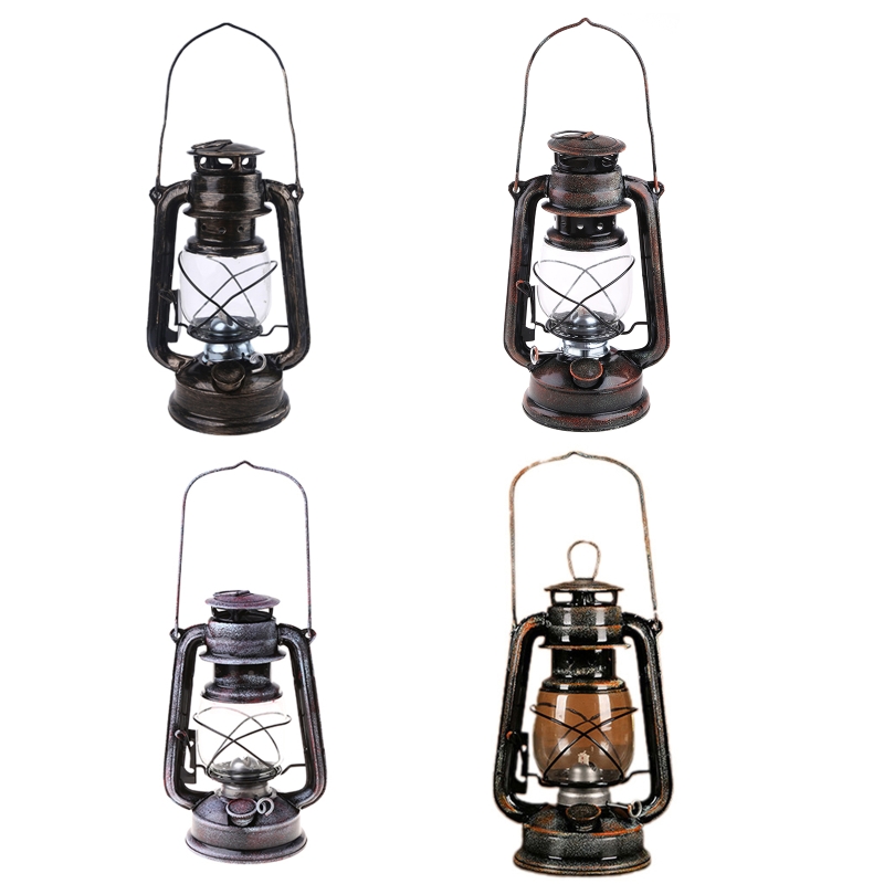 Vintage Metal Oil Lamp Portabl - Collectible Vintage Lamps 评论和价格