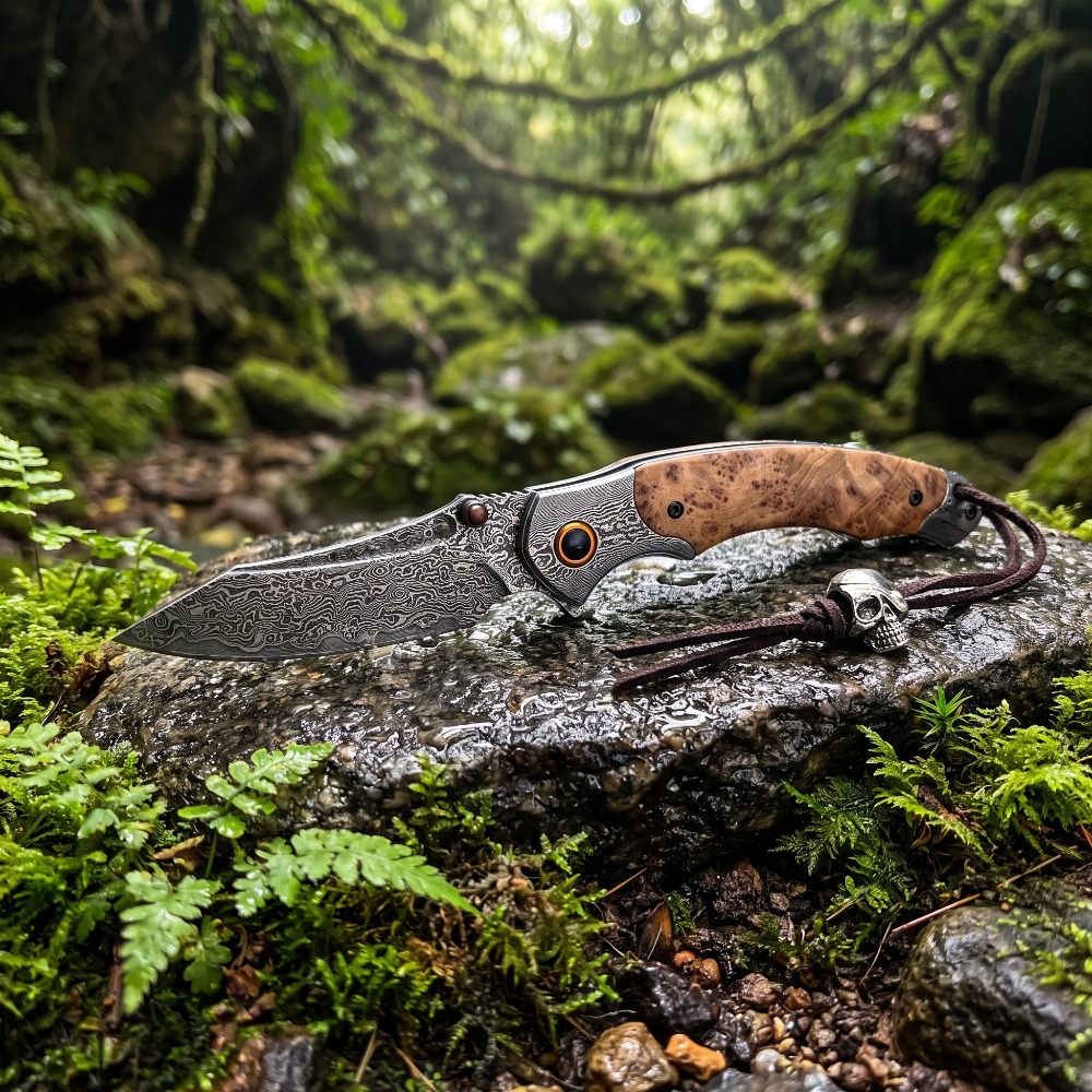 High Hardness Damascus Pattern - Vintage Collectible Knives 评论和价格