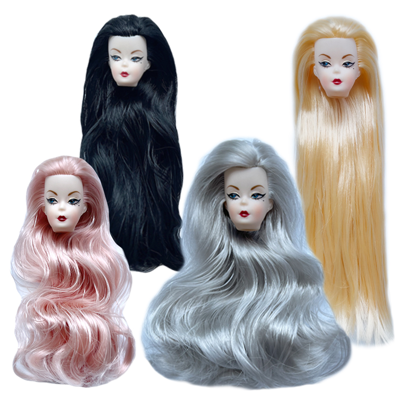 Blue Eye Wavy Curls Hair Doll  - Vintage Items 评论和价格
