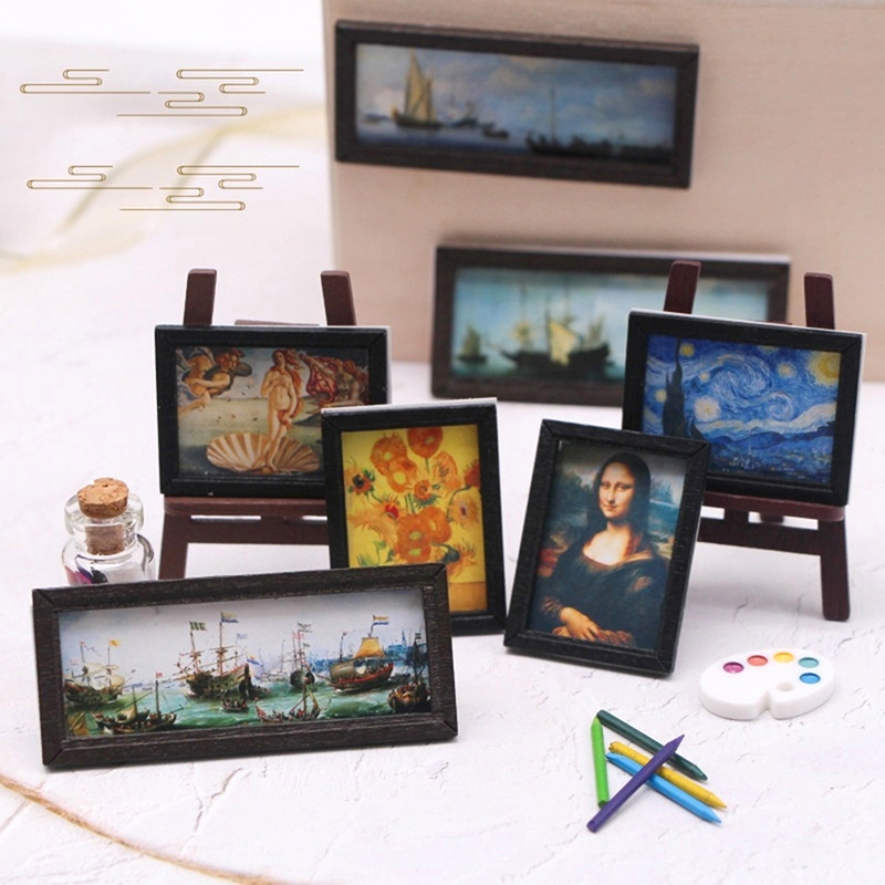 8Pcs/Set 1:12 Dollhouse Miniat - Vintage Toy Collector 评论和价格