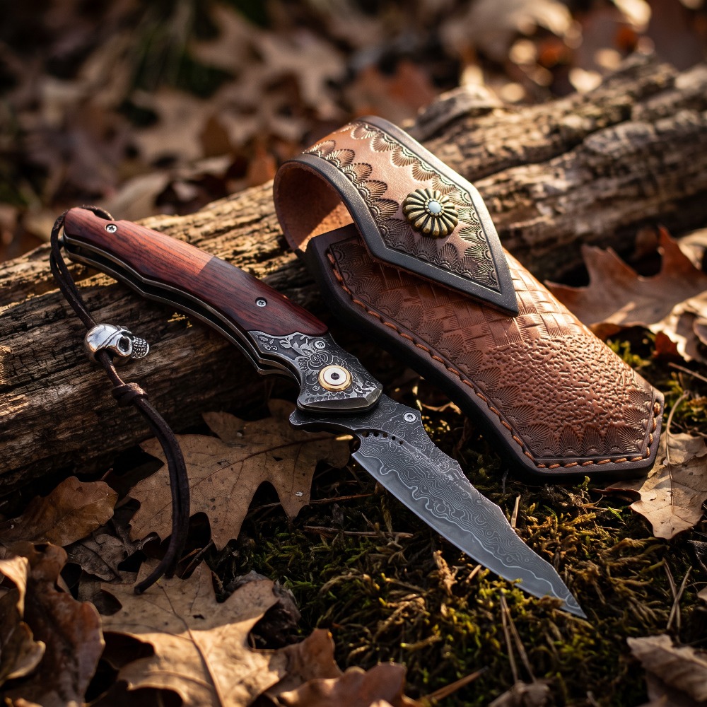 Vintage Engraved Foldable Knif - Vintage Collectible Knives 评论和价格
