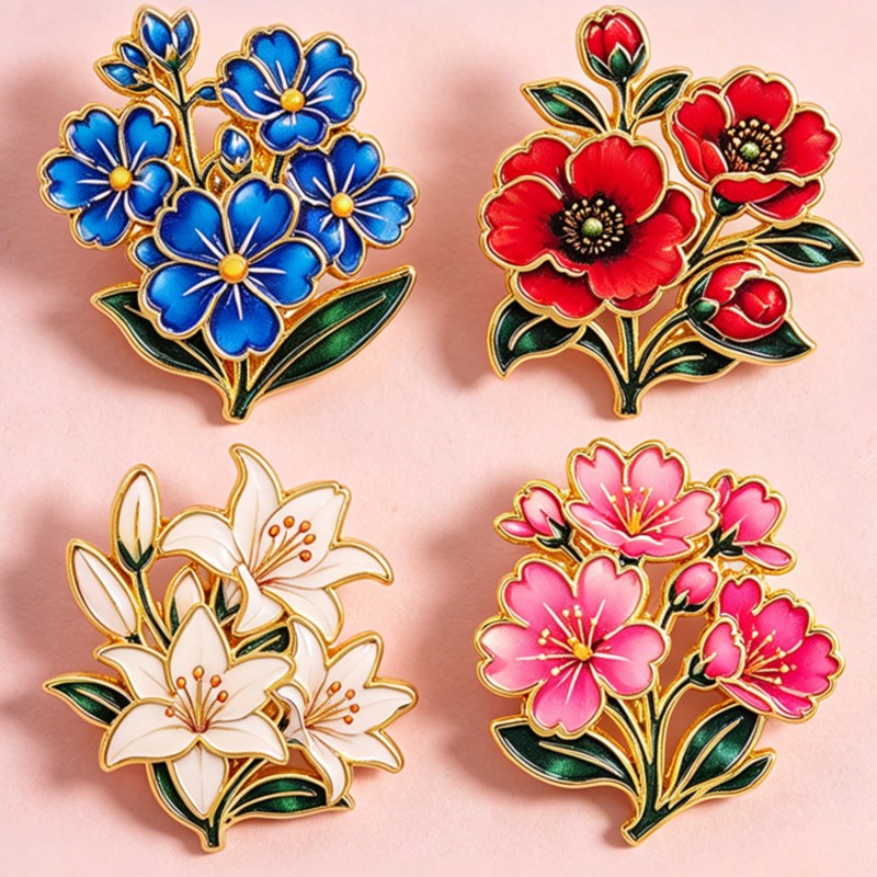 Cute Vintage Colorful Floral E - Vintage Items 评论和价格
