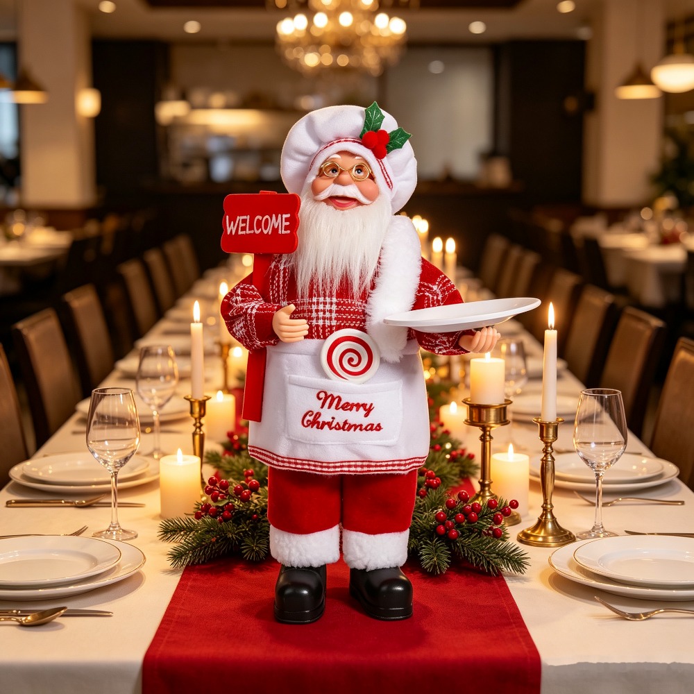 A Christmas chef-themed Santa  - Vintage Collectible Santa 评论和价格