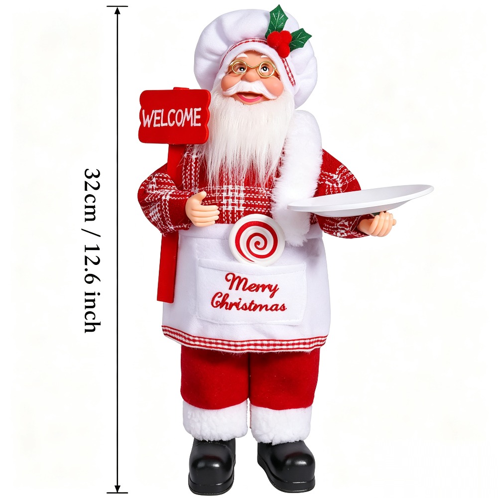A Christmas chef-themed Santa  - Vintage Collectible Santa 评论和价格