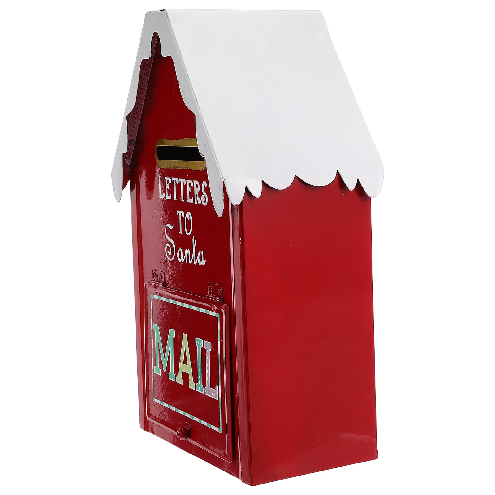 Santa Mailbox Christmas Metal  - Vintage Collectible Santa 评论和价格