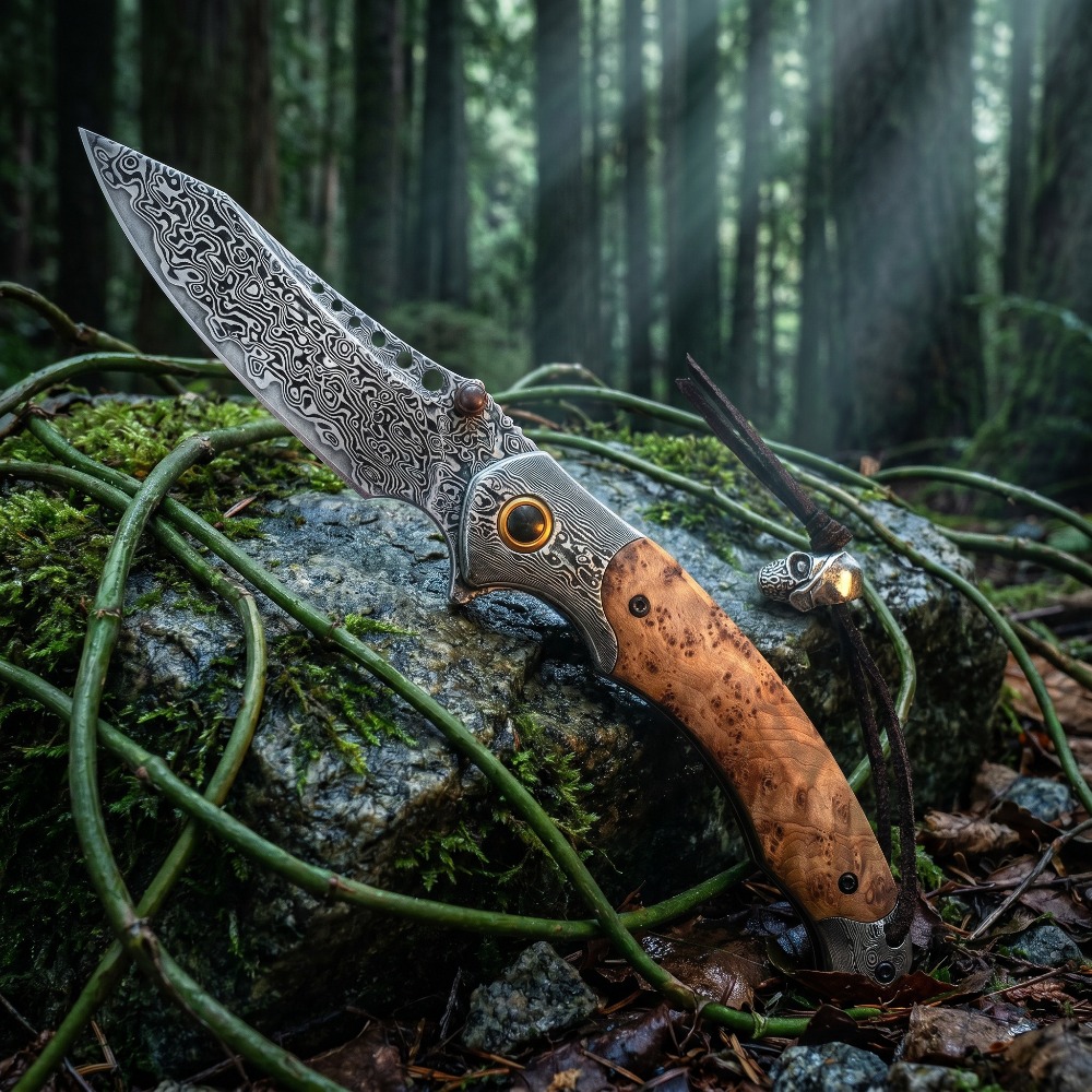 High Hardness Damascus Pattern - Vintage Collectible Knives 评论和价格