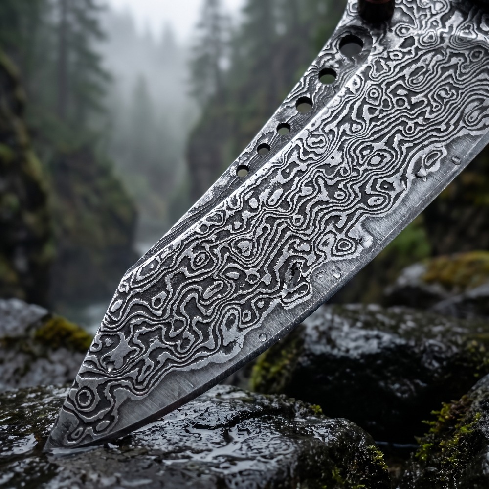 High Hardness Damascus Pattern - Vintage Collectible Knives 评论和价格