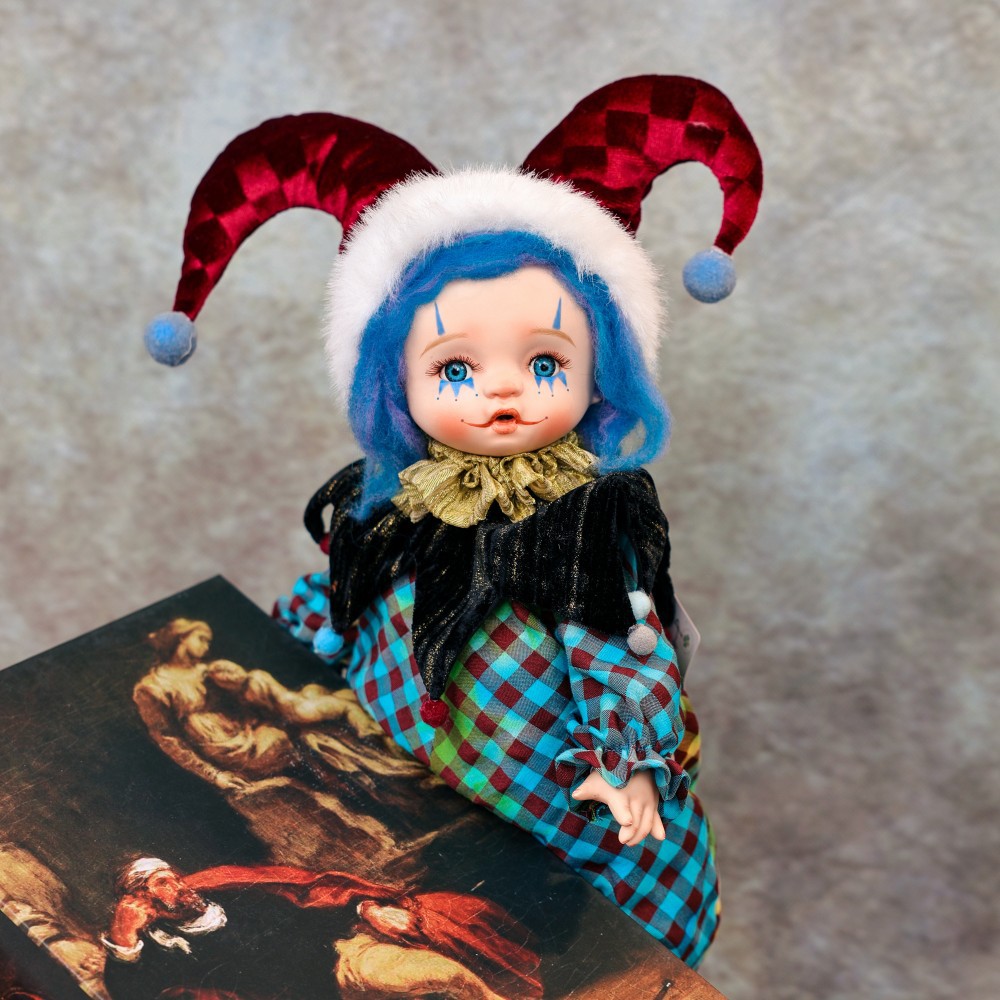 Halloween Gift 14 Inch Ceramic - Vintage Collectible Clowns 评论和价格