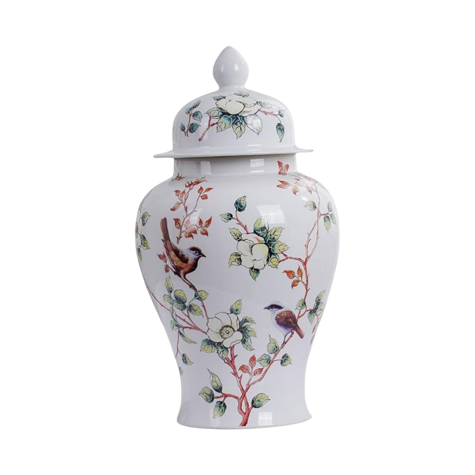 Ceramic Ginger Jar Vase Vintag - Vintage Collectible Bottles 评论和价格