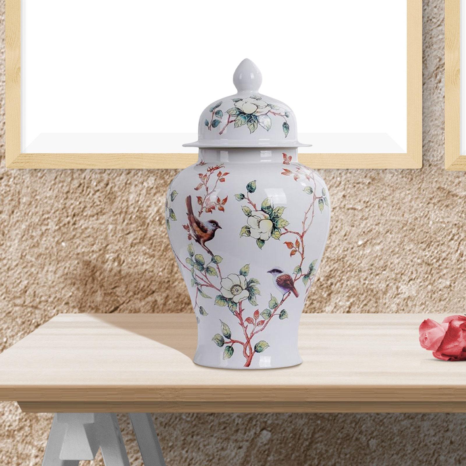 Ceramic Ginger Jar Vase Vintag - Vintage Collectible Bottles 评论和价格